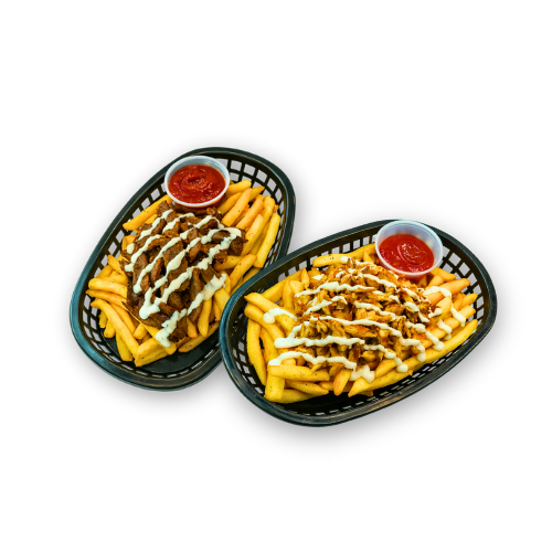 Gyro or Chicken Over Fries Gyro or Chicken Over Fries
